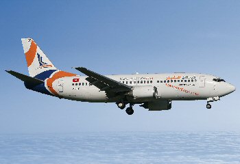 737-300 BOEING KARTHAGO AIRLINES TUNISIE